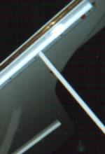 The open lid of a grand piano